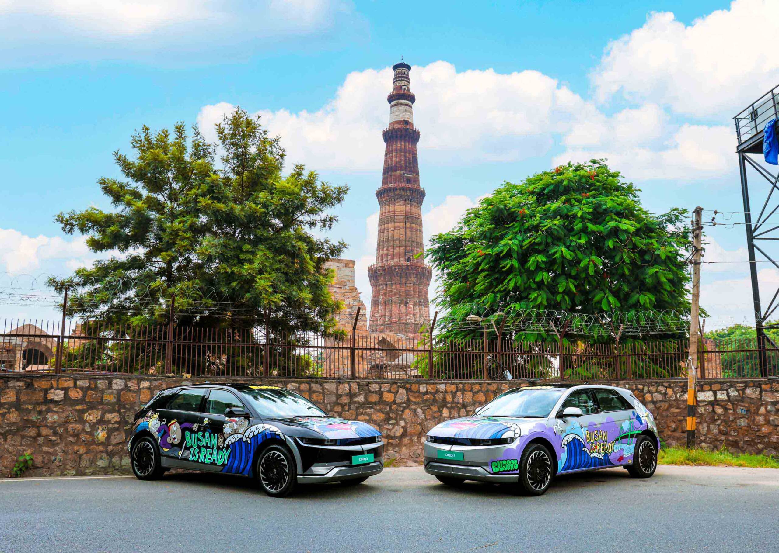 Hyundai Iconic Electric Qutub Minar